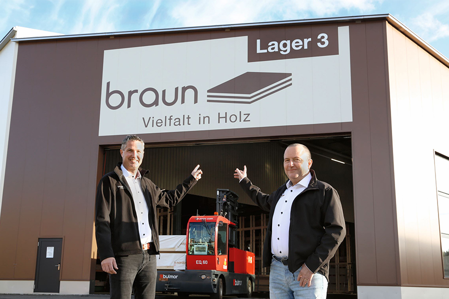 Christian Ehrbar, Bereichsleiter Marketing & Verkauf (links), und René Weissinger, Bereichsleiter Logistik (rechts), arbeiten für das Wohl der Kunden eng zusammen.