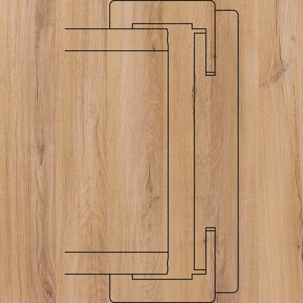 Huga Durchgangsfutter Durat Sandeiche