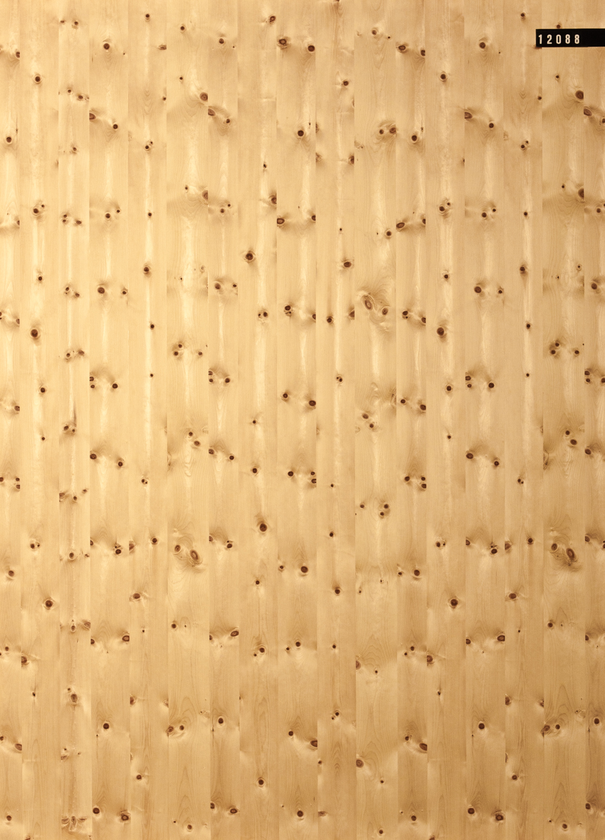 Edelspan | Span P2 | furniert Selection | Arve (Zirbe) astig | A+/A | ungeschliffen Platte Nr. 12088 Edelspan | Span P2 | furniert Selection | Arve (Zirbe) astig | A+/A | ungeschliffen Platte Nr. 12088