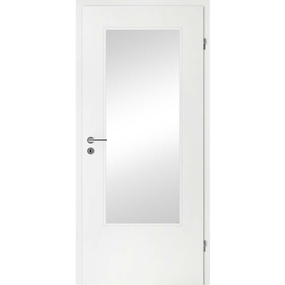 Huga Tuer Lichtausschnitt Duratweissseidenmatt Huga Tuer Lichtausschnitt Duratweissseidenmatt