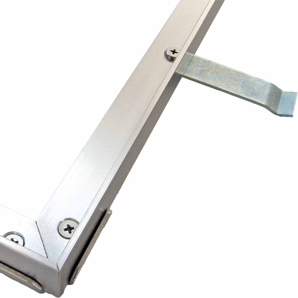Aluclean Winkelrahmen Alu Pressblank