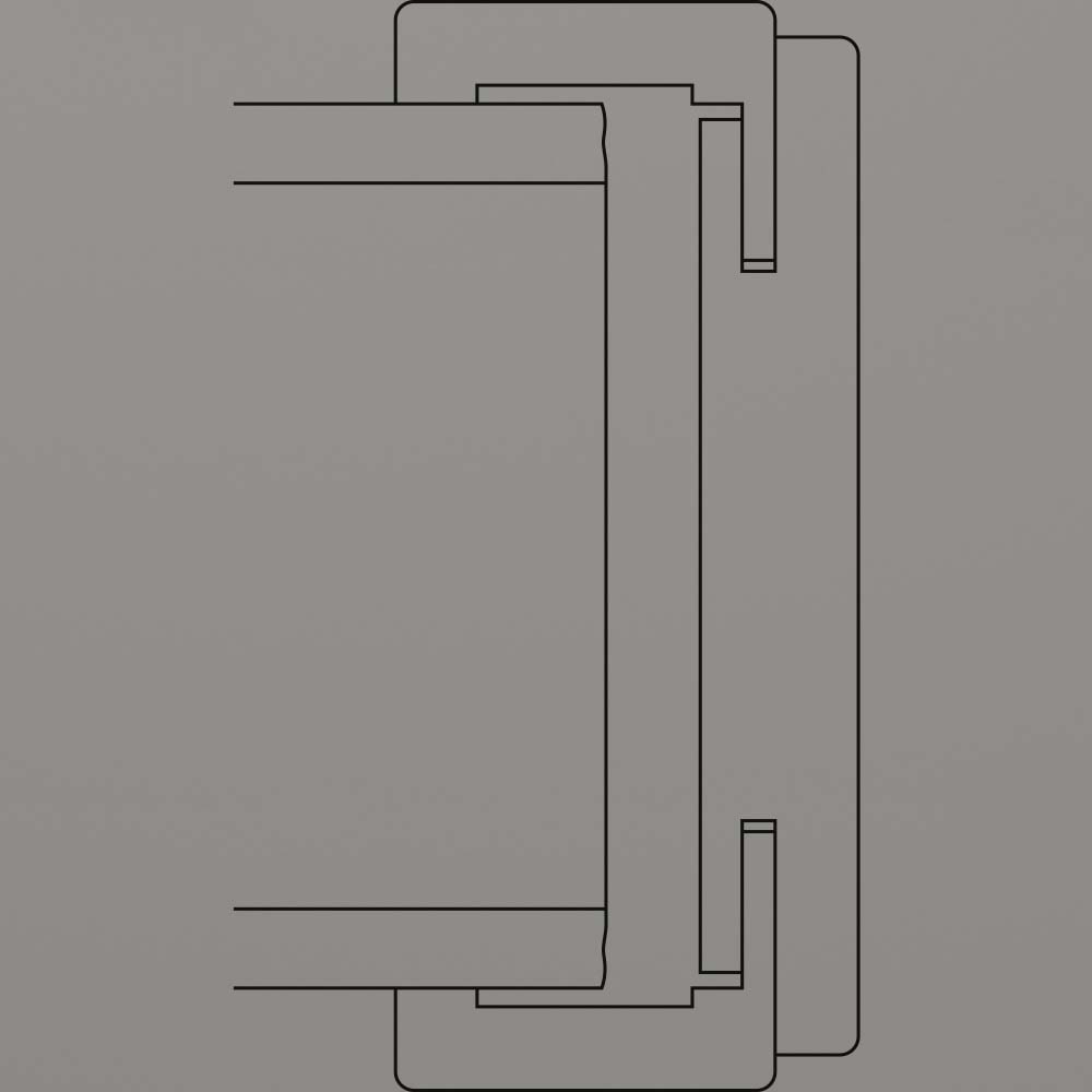 Huga Durchgangsfutter Durat Hyggegrau Huga Durchgangsfutter Durat Hyggegrau