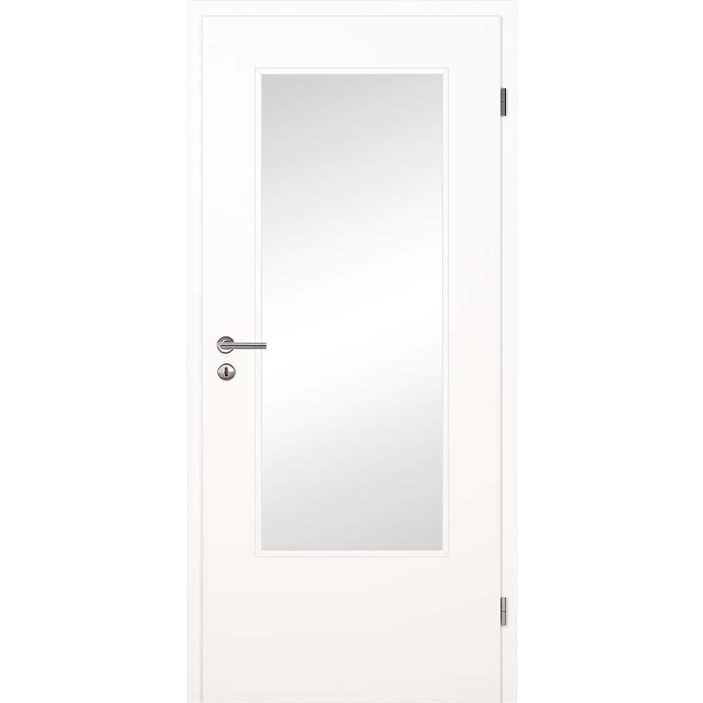 Huga Tuer Lichtausschnitt Versioultramatt Weiss