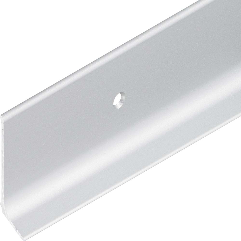 Stucky Alusockel Fussgelocht 5011 Silber