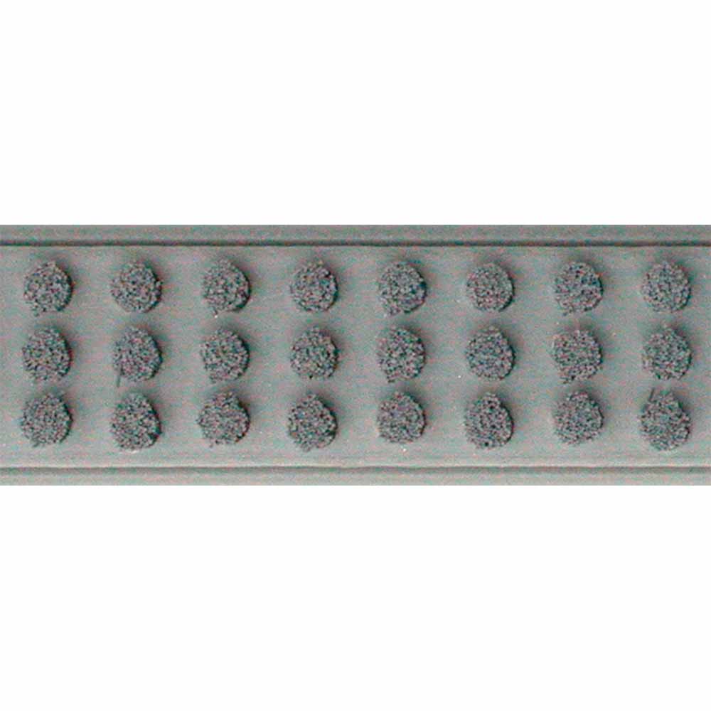 Aluclean Schmutzschleuse Buerstenprofil3 Grau