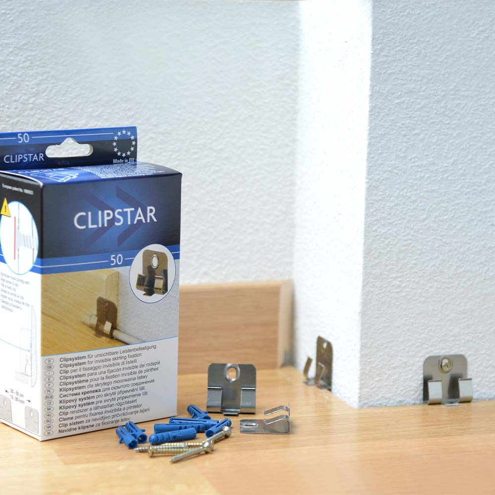 Ziro Clipstar Sockelbefestigungssystem Ziro Clipstar Sockelbefestigungssystem