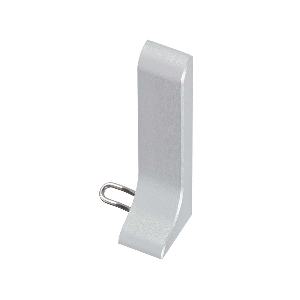 Stucky Alusockelfuss Endenrechts 4010 Silber
