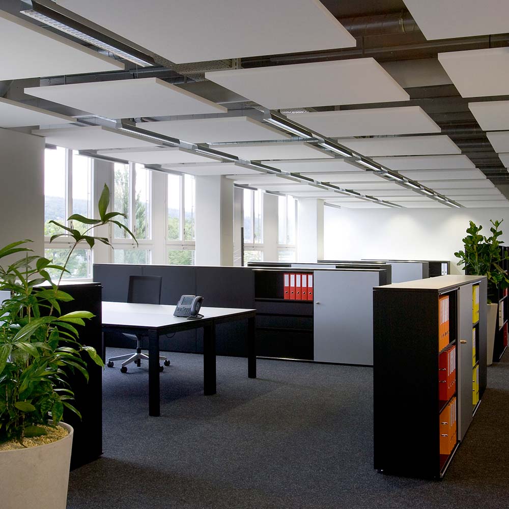 Ecophon Solo Rectangle Weiss