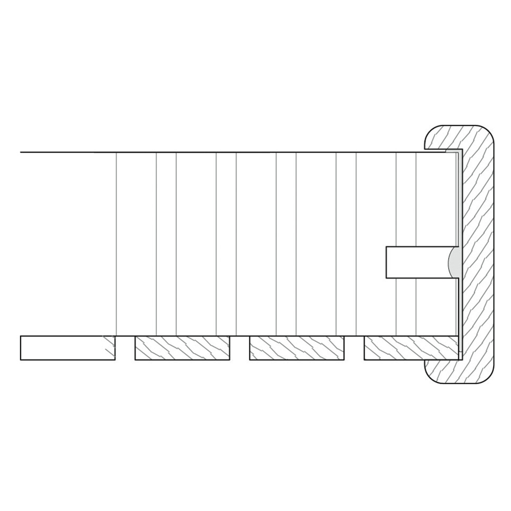Admonter Ledges Acoustic Abschlussprofil Admonter Ledges Acoustic Abschlussprofil