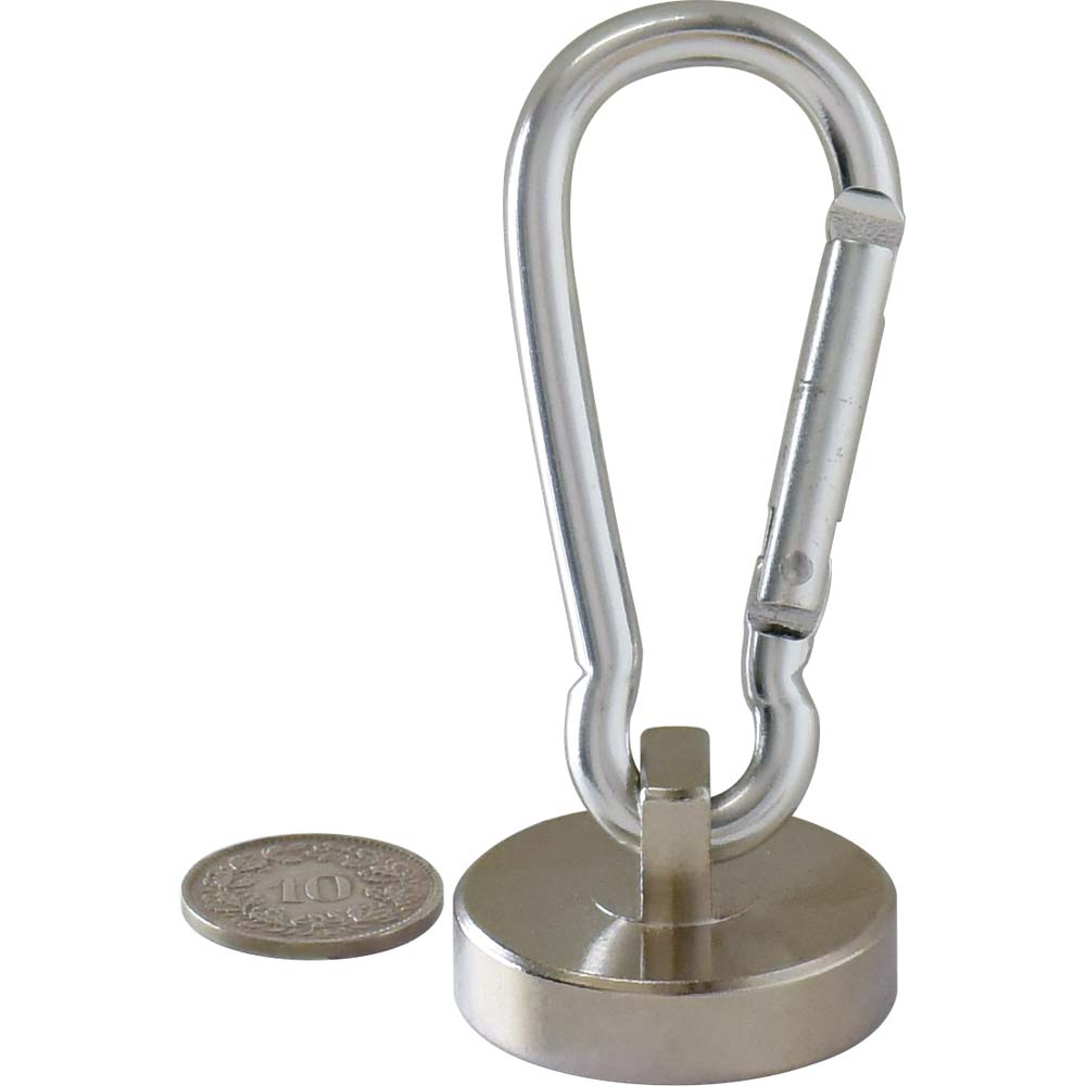 Topfmagnet 32Mm Karabiner Topfmagnet 32Mm Karabiner