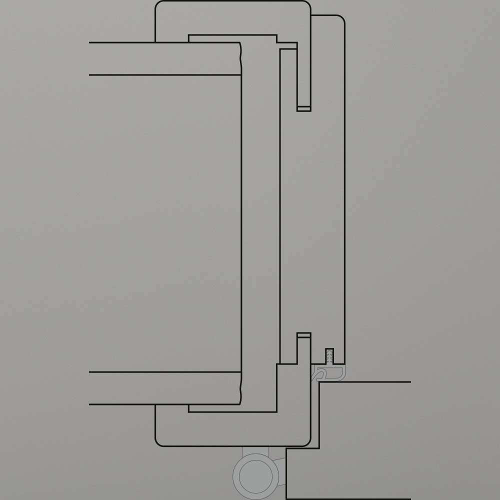 Huga Futter Versioultramatt Hyggegrau