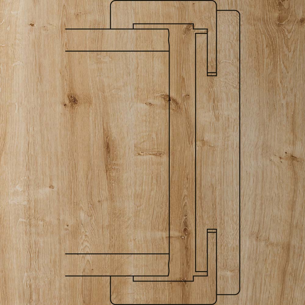 Huga Durchgangsfutter Durat Asteiche Huga Durchgangsfutter Durat Asteiche