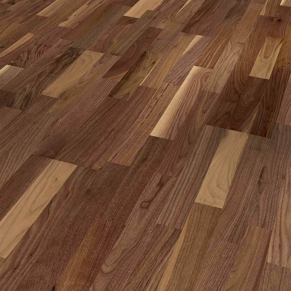 Parawood Parkettsb3st Rustikal Nussbaum