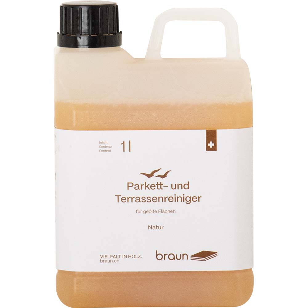 Braun Parkettreiniger Natur Braun Parkettreiniger Natur