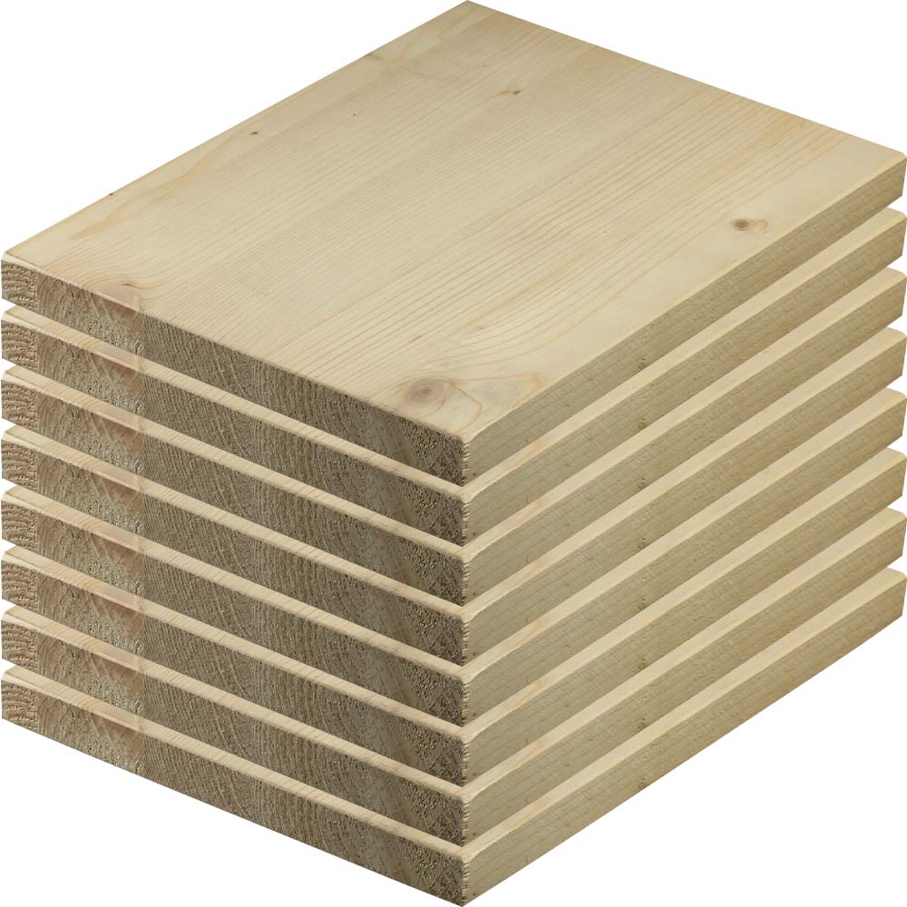 Pfeifer Massivholzplatte 1Schicht Fichte Paket Pfeifer Massivholzplatte 1Schicht Fichte Paket