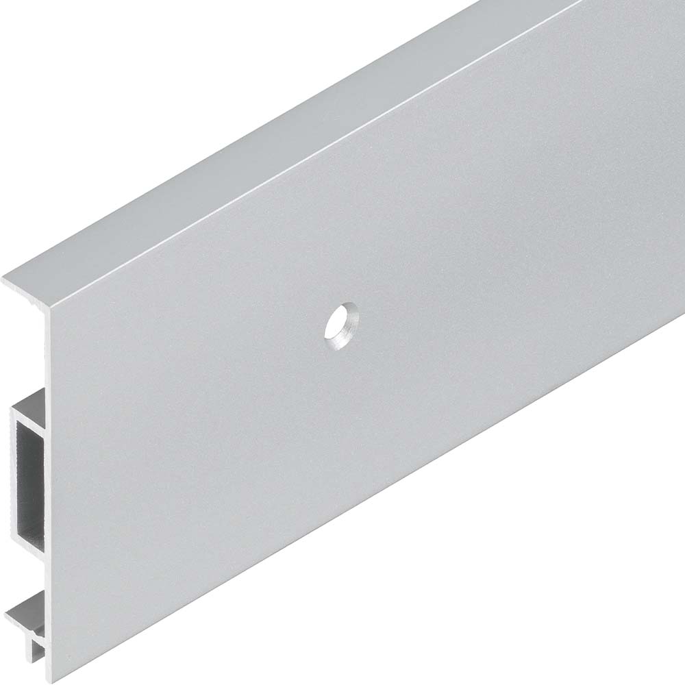 Stucky Alusockel Parallelgelocht 6011 Silber
