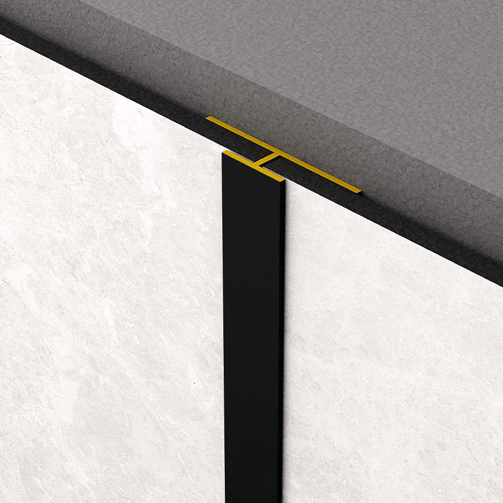 Rockotiles Tprofil Schwarz