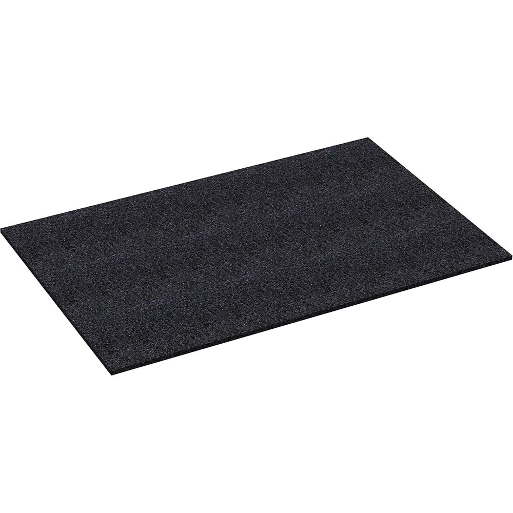 Megawood Terrassen Gummipad Schwarz