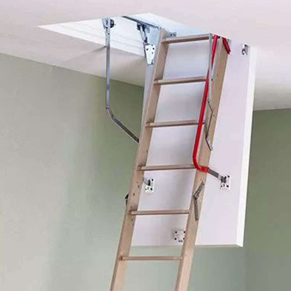 Columbus Holzklapptreppe Dolle Clickfix