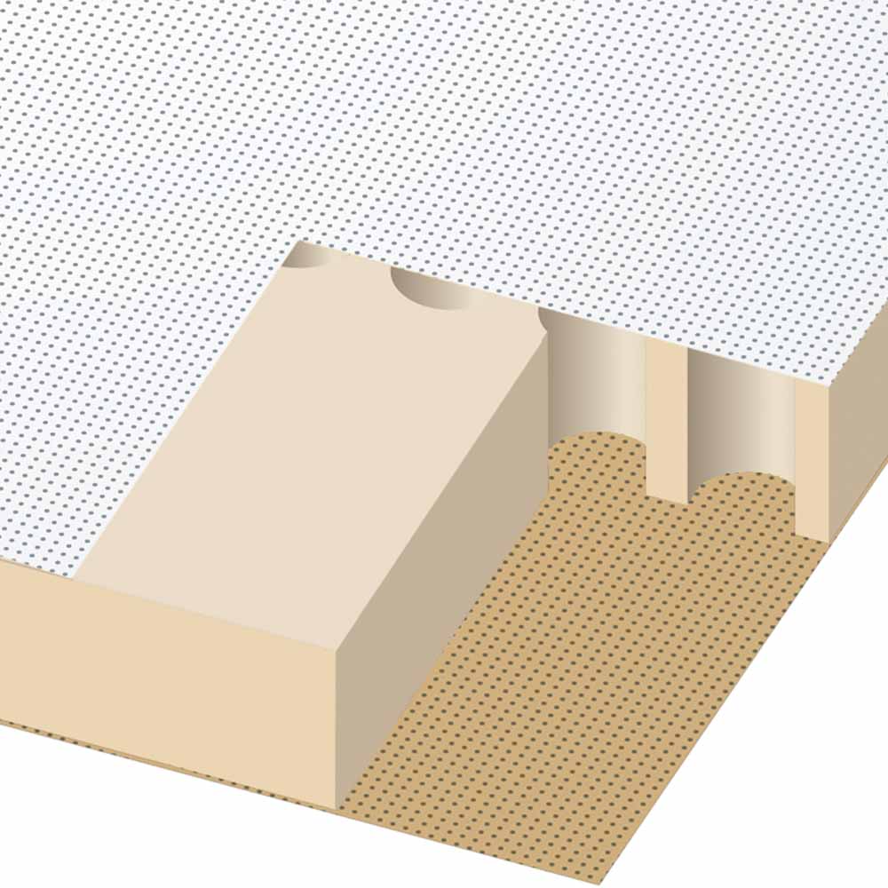 Makustik Feinmikro Front Weiss Makustik Feinmikro Front Weiss