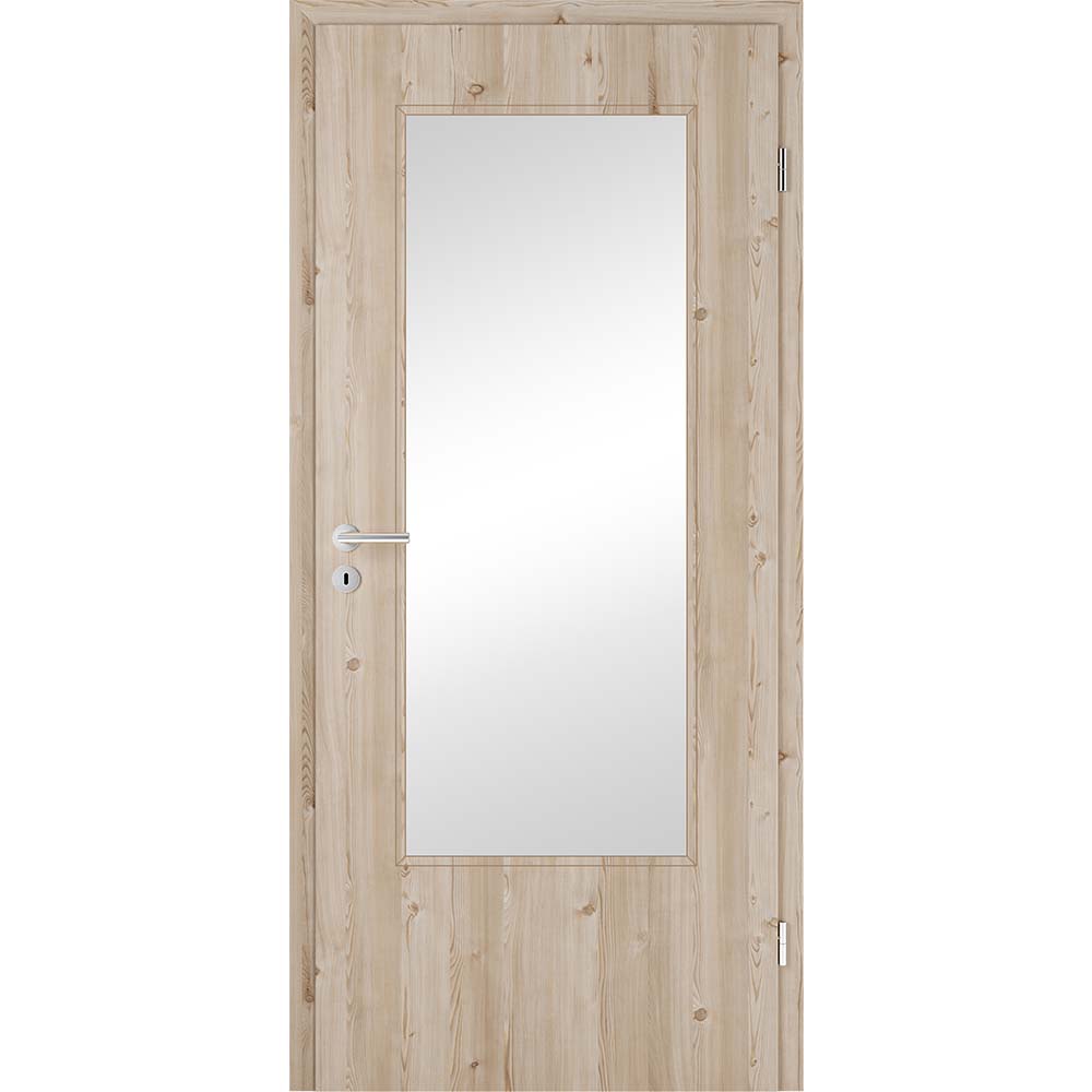 Huga Tuer Lichtausschnitt Durat Laerchenatur