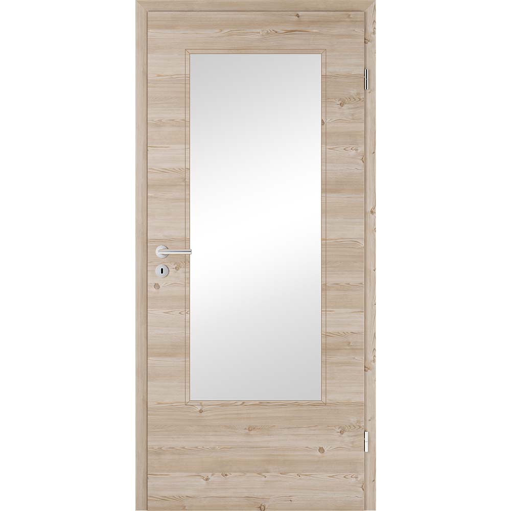 Huga Tuer Lichtausschnitt Durat Laerchenaturquer