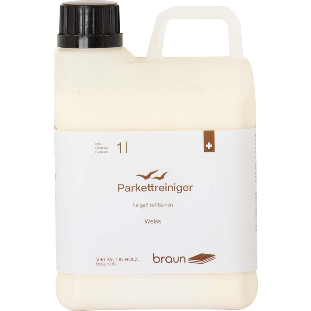 Braun Parkettreiniger Weiss 1L