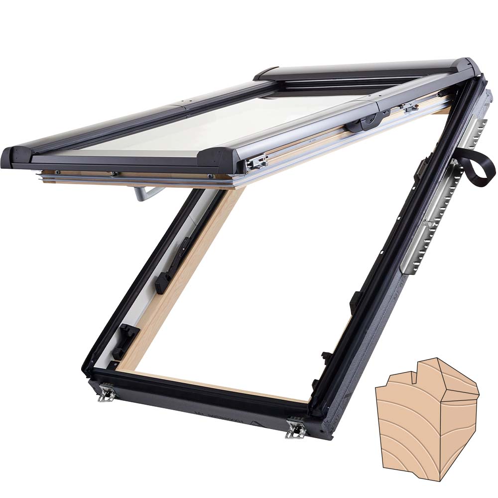 Roto Designo R8 Holz