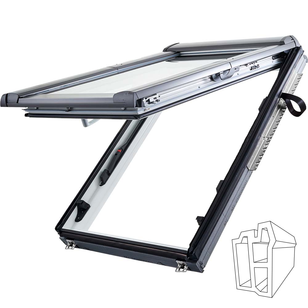 Roto Designo R8 Kunststoff