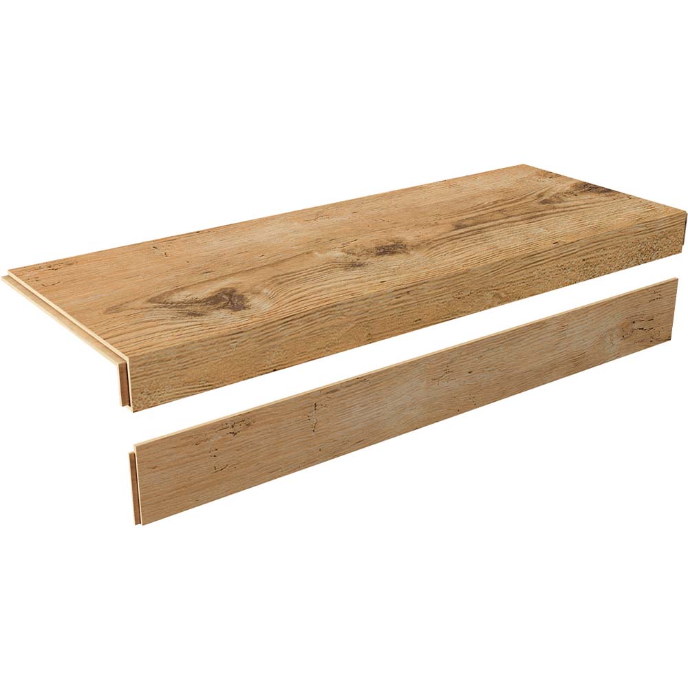 Ziro Treppenkante Vinylcasa Typ1 Altetannenatur