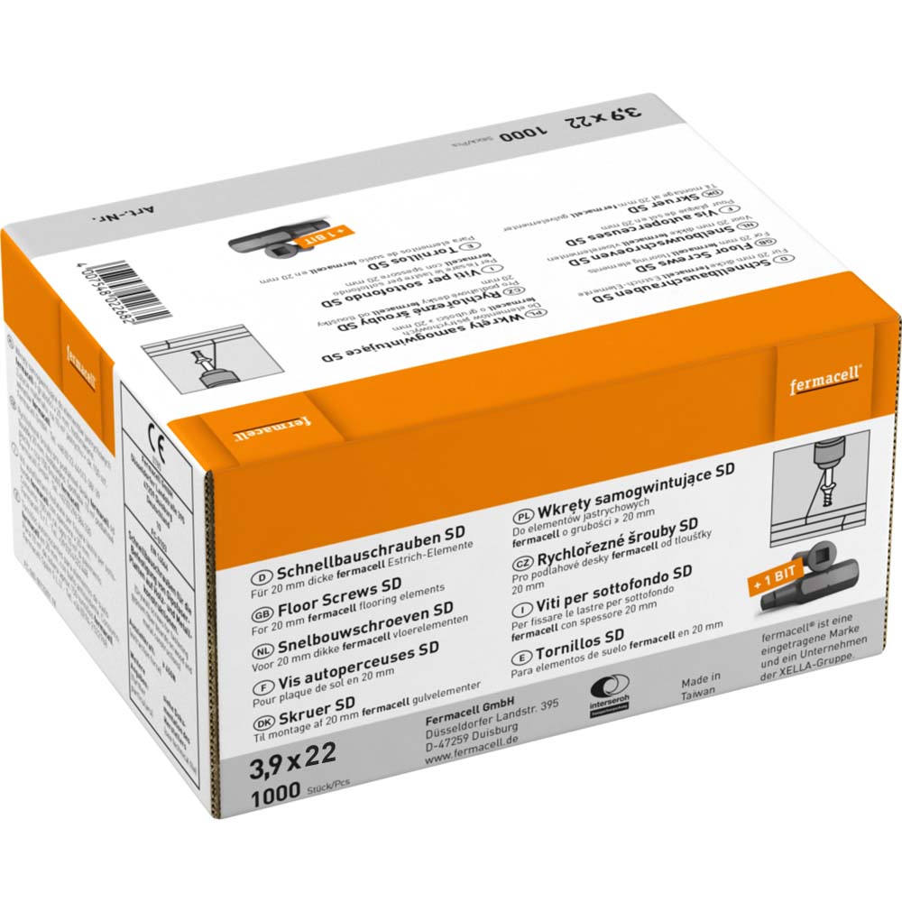 Fermacell Schnellbauschraube Squaredrive 22Mm