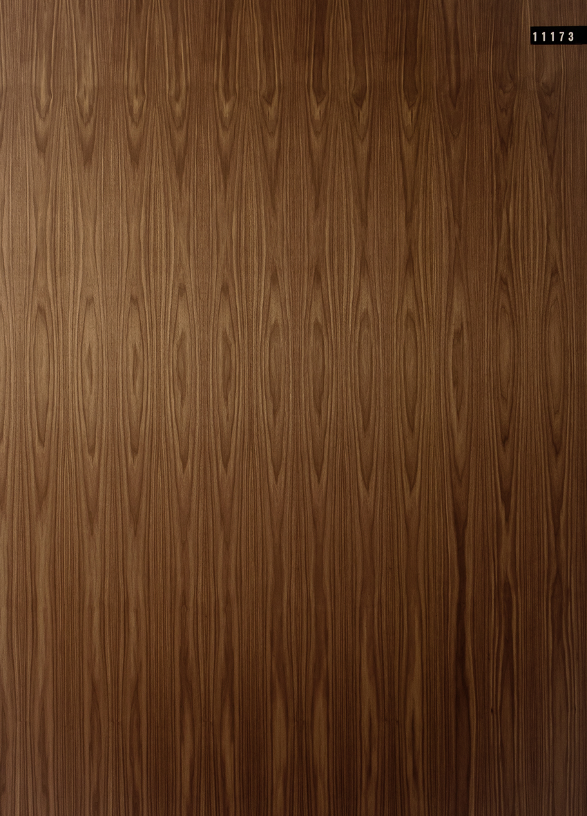 Edelspan | Span P2 | furniert Selection | Nussbaum amerikanisch | A+/A | geschliffen Platte Nr. 11173
