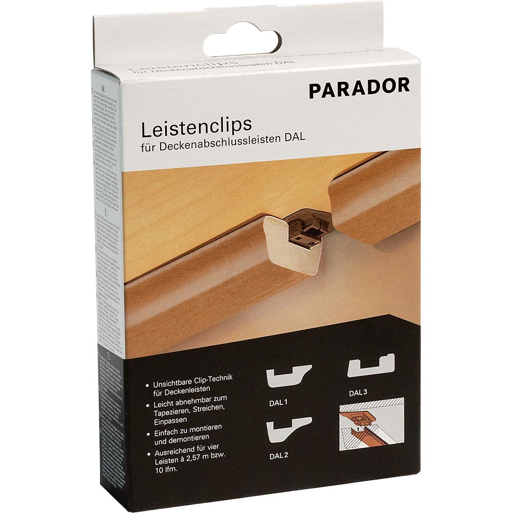 Parador Leistenclip Braun Parador Leistenclip Braun