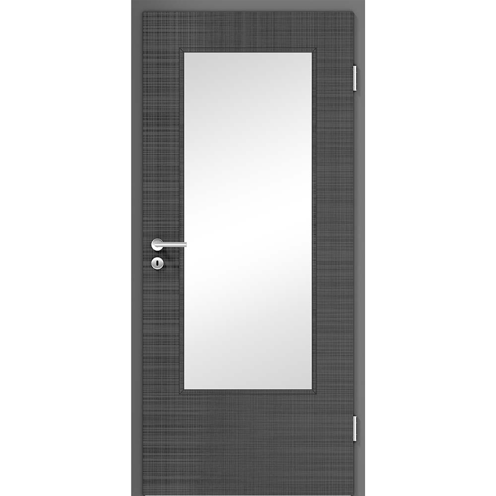 Huga Tuer Lichtausschnitt Versiocottonlike Anthrazit Huga Tuer Lichtausschnitt Versiocottonlike Anthrazit