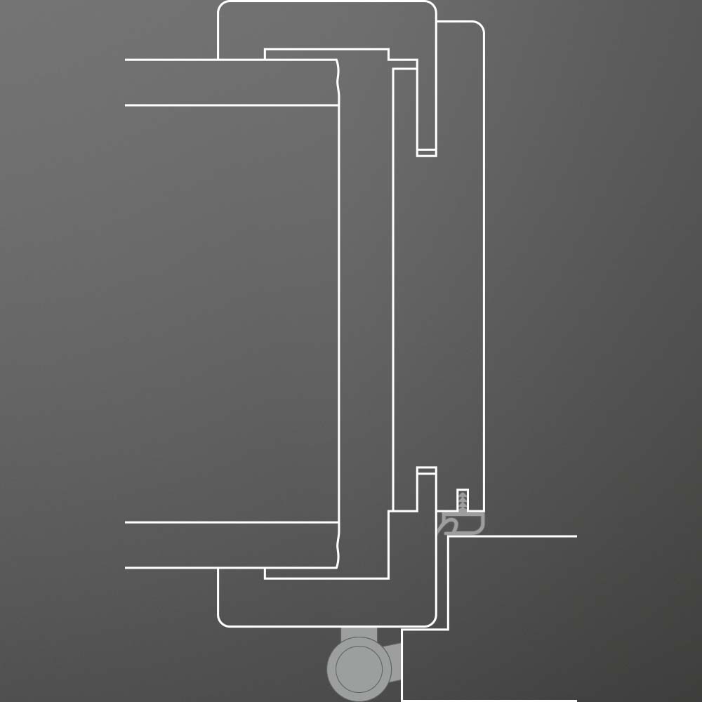 Huga Futter Versioultramatt Anthrazit Huga Futter Versioultramatt Anthrazit
