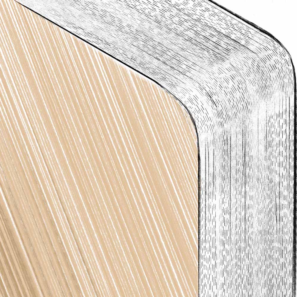 Woopies Light Ecke Radius 30Mm