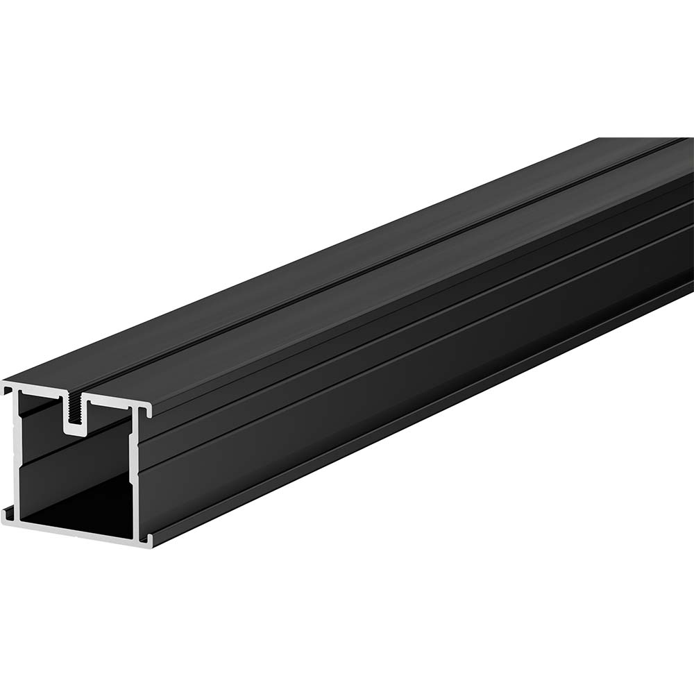 Gs Konstruktionsprofil Aluecofix L Schwarz