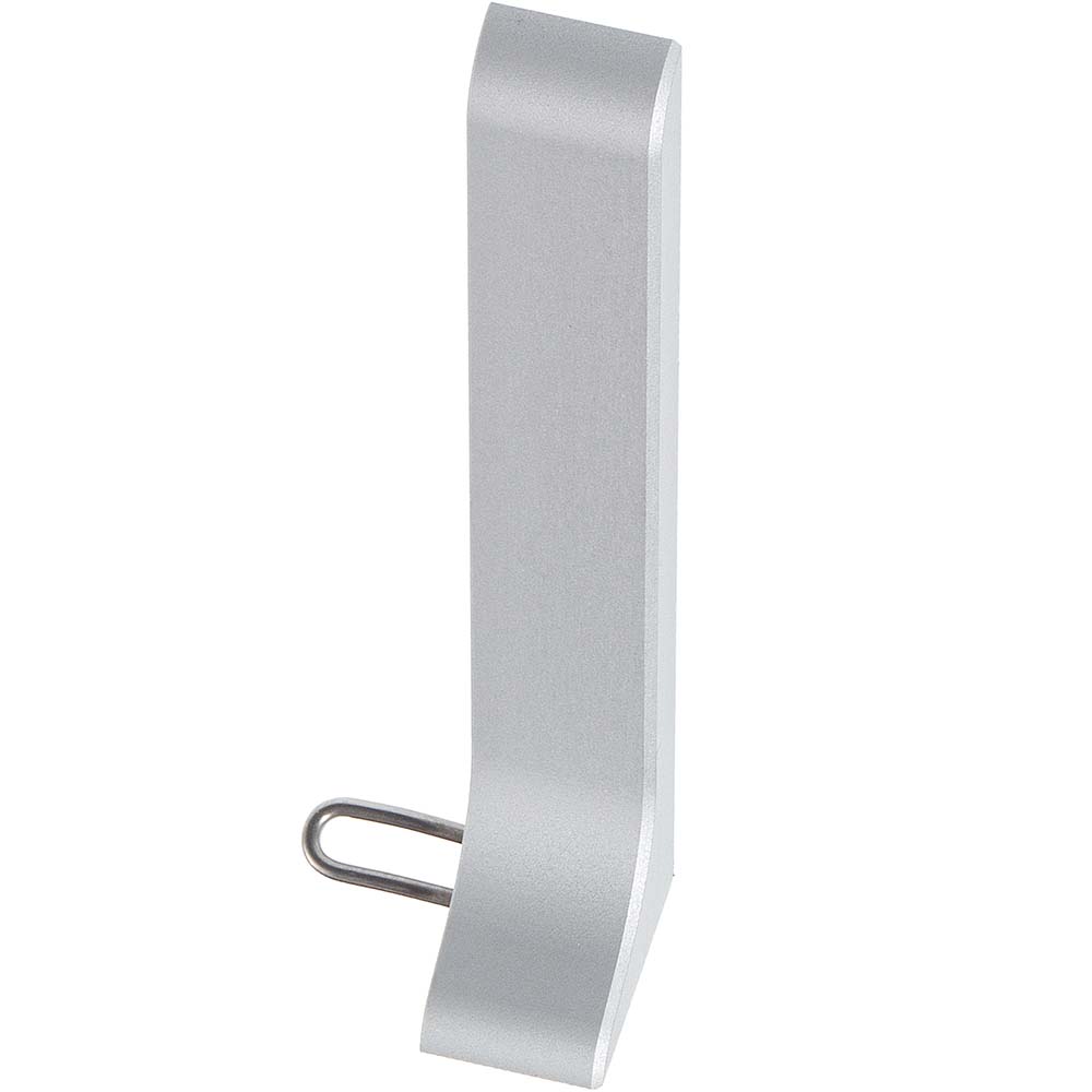 Stucky Alusockelfuss Endenrechts 6011 Silber