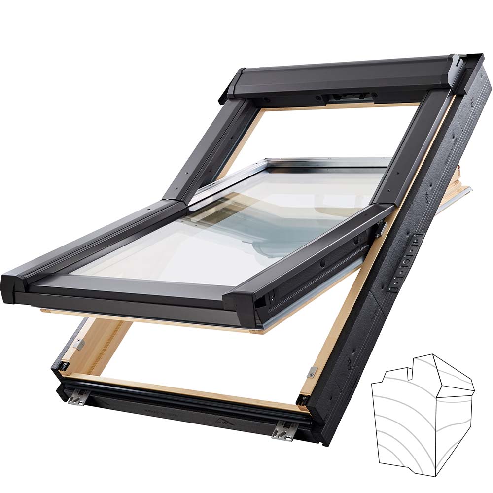 Roto Q Q4 Holz Weiss