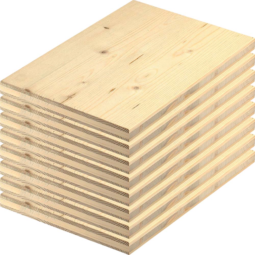 Nordpan Massivholzplatte 3Schicht Fichte Paket Nordpan Massivholzplatte 3Schicht Fichte Paket