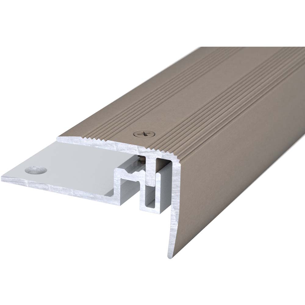 Capri Treppenkante 422 Edelstahlmatt Capri Treppenkante 422 Edelstahlmatt