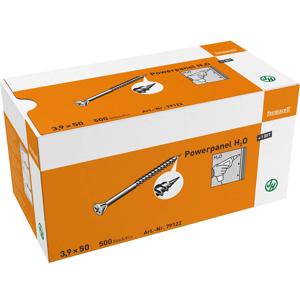 Fermacell Powerpanel Schraube H2o 3.9X50mm Fermacell Powerpanel Schraube H2o 3.9X50mm