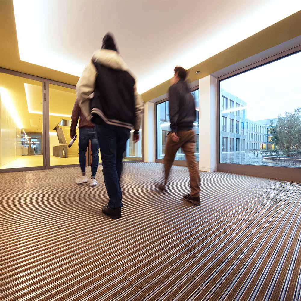 Aluclean Schmutzschleuse Feinrips Beigemeliert Aluclean Schmutzschleuse Feinrips Beigemeliert