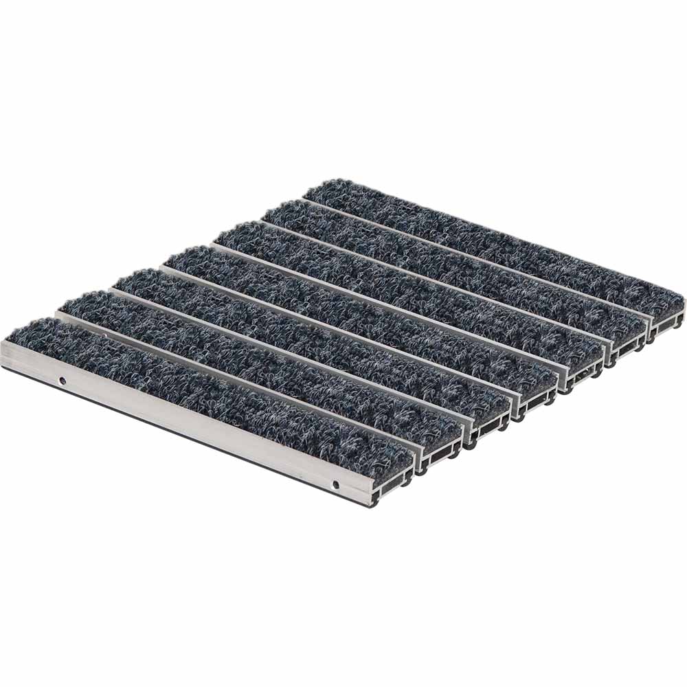 Aluclean Schmutzschleuse Feinrips Blaumeliert Aluclean Schmutzschleuse Feinrips Blaumeliert