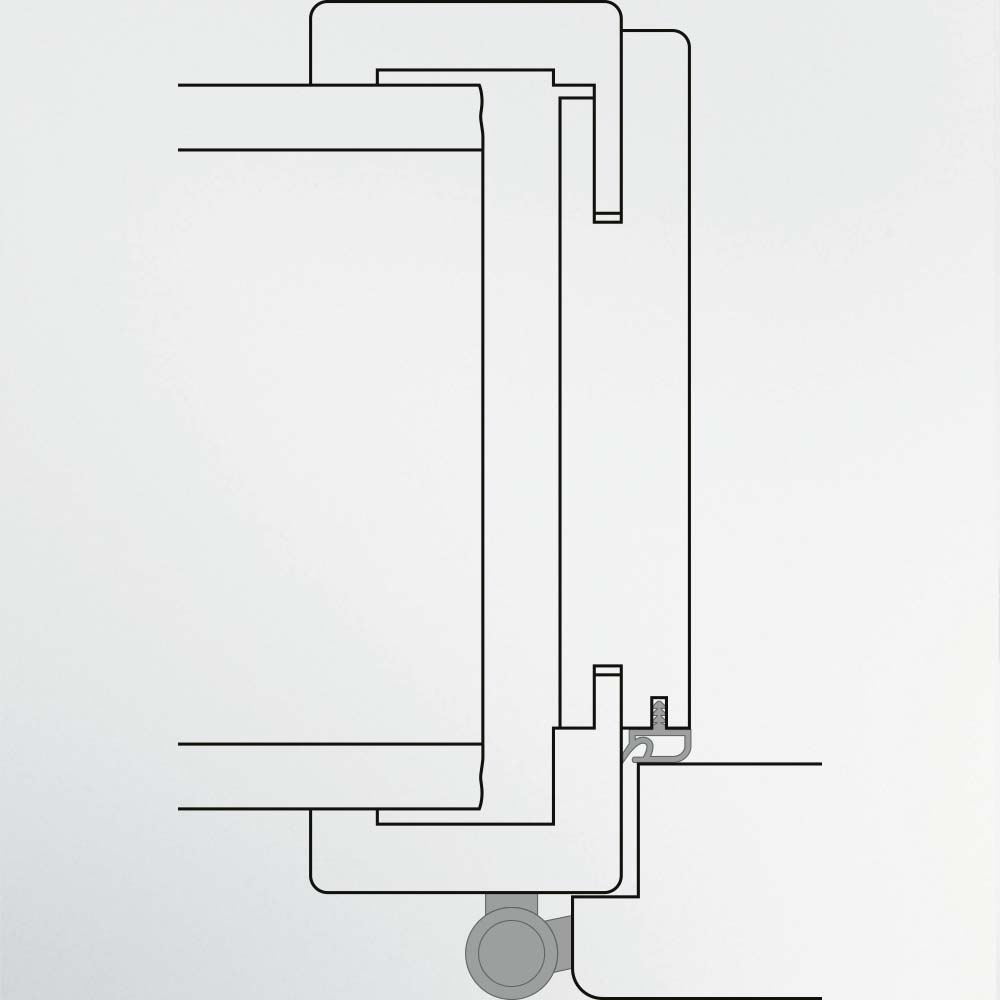 Huga Futter Premiumlack Weiss