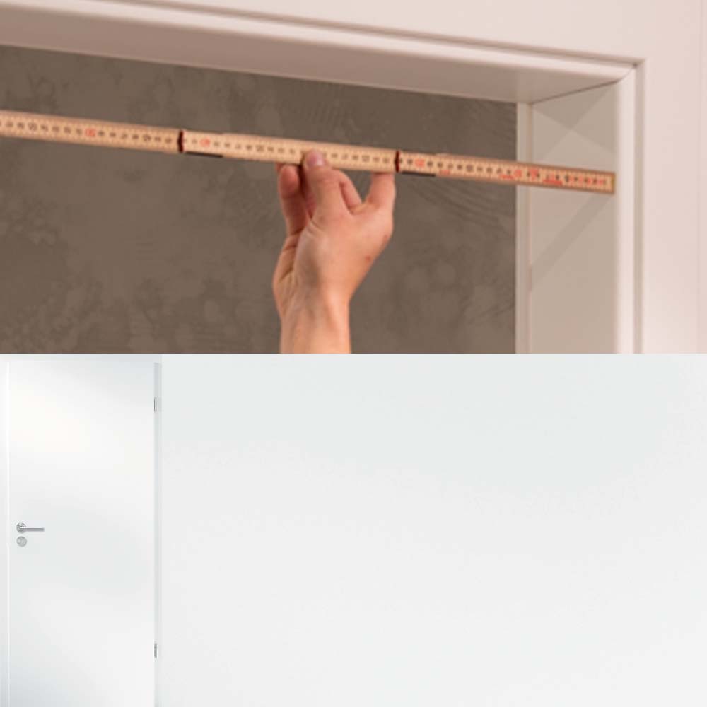 Huga Masstuer Premiumlack Weiss