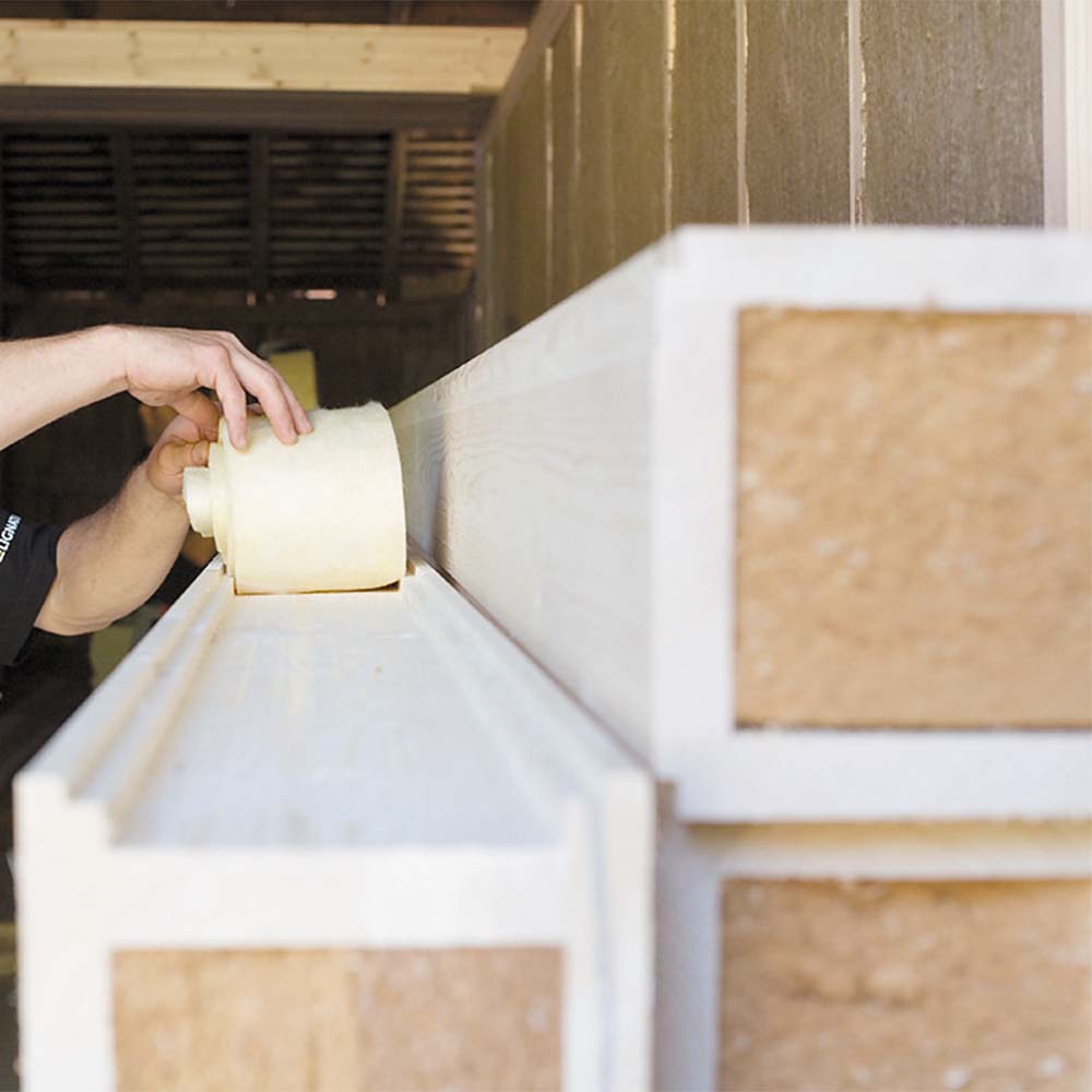 Lignatur Mineralwolle Fugendaemmung Lignatur Mineralwolle Fugendaemmung