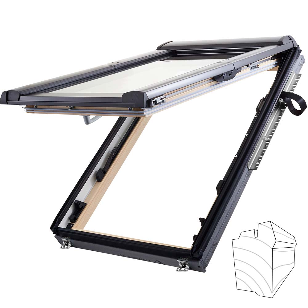 Roto Designo R8 Holz Weiss