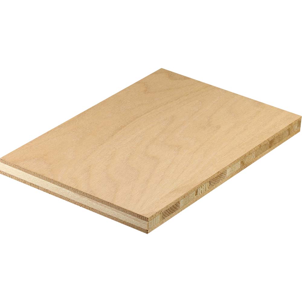 Massivholzplatte 3Schicht Buche Leichtged