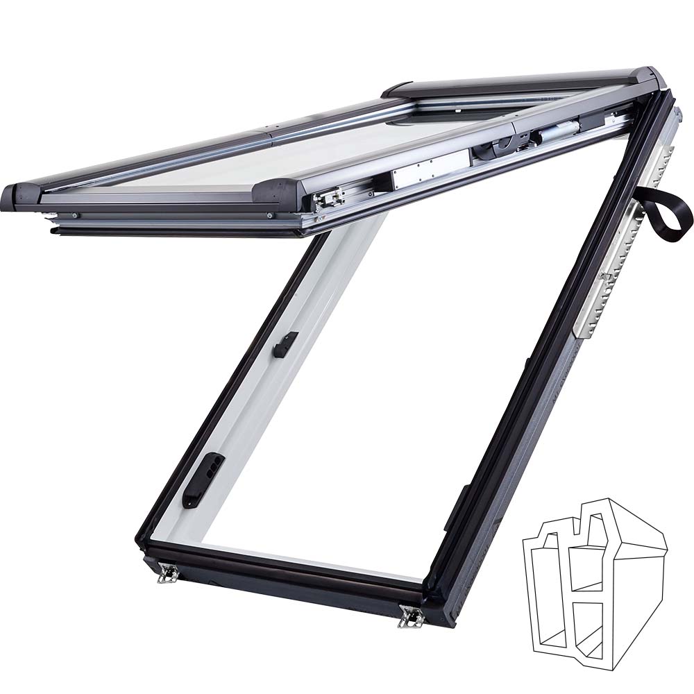 Roto Designo I8 Kunststoff
